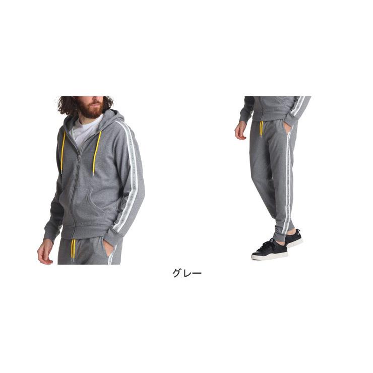 DIESEL（ディーゼル） メンズ セットアップ スウェット ロゴ ライン