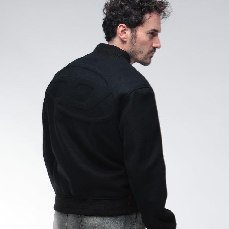 DIESEL（ディーゼル） スタジャン アウター オーバルD ウール