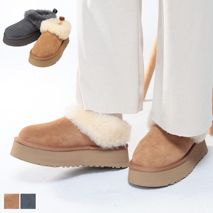 UGG（アグ） スリッポン シューズ 靴 レディース スエード ボア