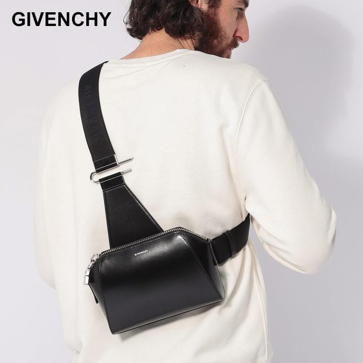 mai！超美品✨ GIVENCHY ウィップ ベルトバッグ 黒 チェーン org.jpg