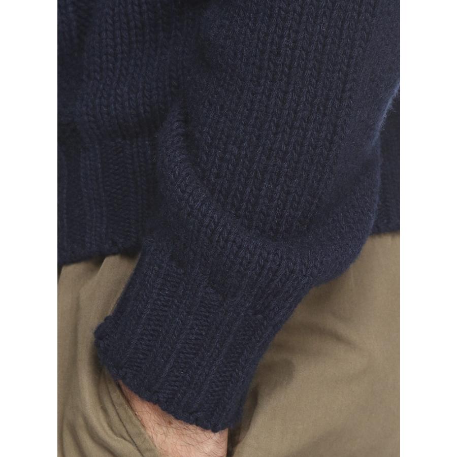 MONCLER（モンクレール） カシミヤ混 ケーブル タートルネック ニット