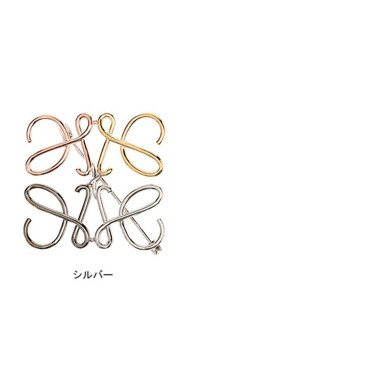 LOEWE（ロエベ） アナグラム ブローチ メタル LELJ000245X10 : ゼン