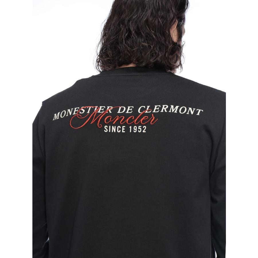 MONCLER（モンクレール） ロンT MONCLER バックロゴ クルーネック 長袖