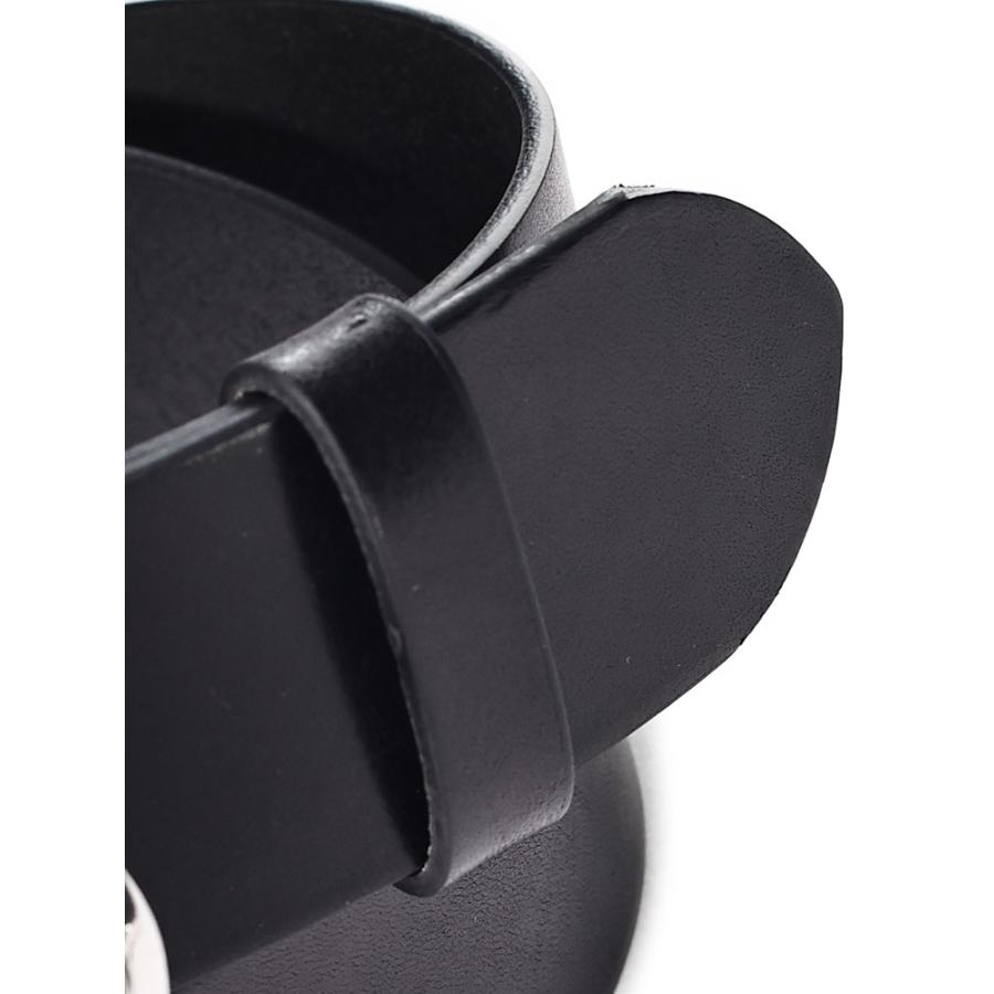 DIESEL（ディーゼル） 牛革 オーバルロゴ バックル留め ベルト メンズ