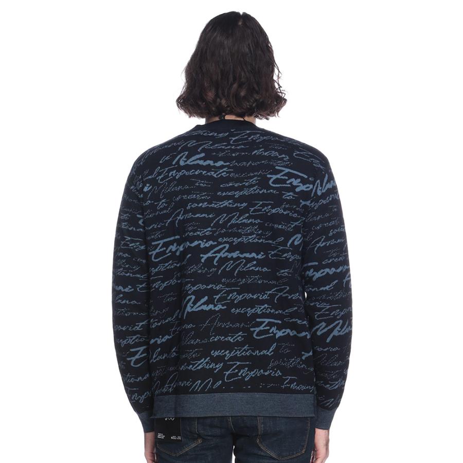 EMPORIO ARMANI エンポリオアルマーニ ニット トップス 総柄 オール