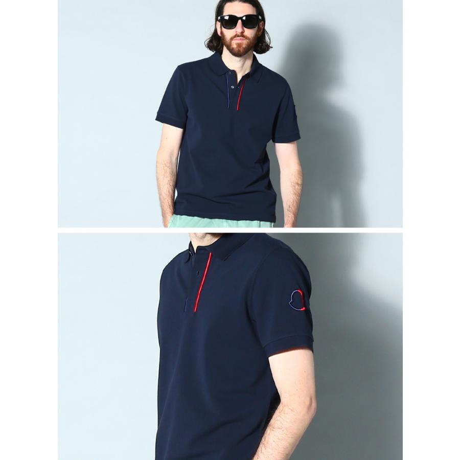 MONCLER（モンクレール） トップス シャツ ポロシャツ ポロ 半袖 ロゴ
