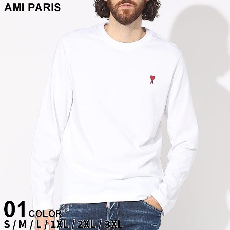 AMI Alexandre Mattiussi アミパリス Tシャツ 長袖 AMI PARIS メンズ