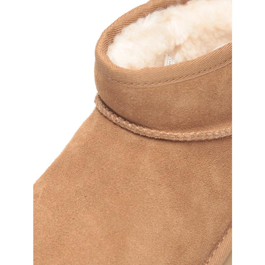 UGG（アグ） スエード 厚底 ムートンブーツ Classic Ultra Mini New