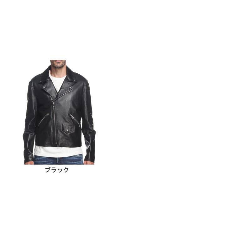 LOEWE（ロエベ） レザー ジップ ライダースジャケット メンズ
