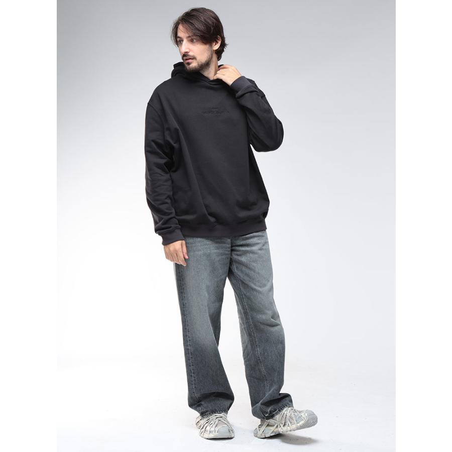 Maison Margiela（メゾンマルジェラ） フーディ トップス 反転ロゴ刺繍