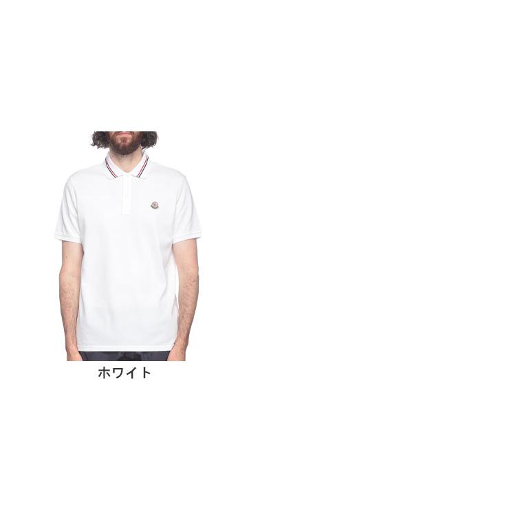 MONCLER（モンクレール） 衿トリコロールライン 半袖 ポロシャツ