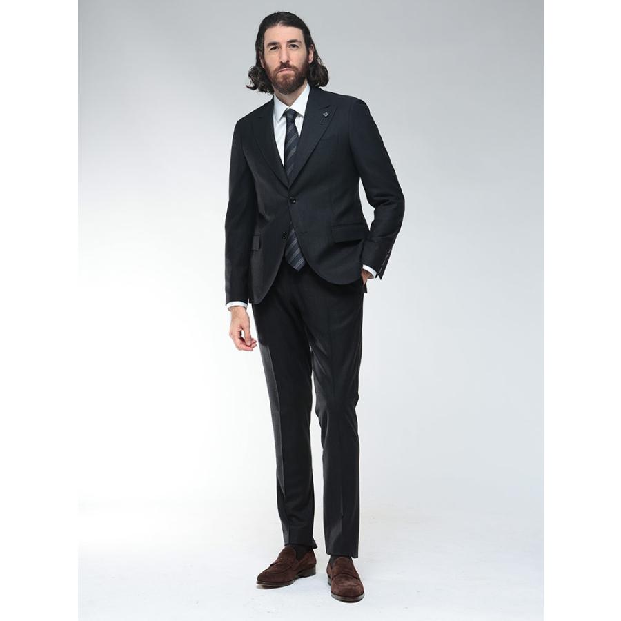 LARDINI（ラルディーニ） スーツ メンズ ヘリンボーンピーク シングル