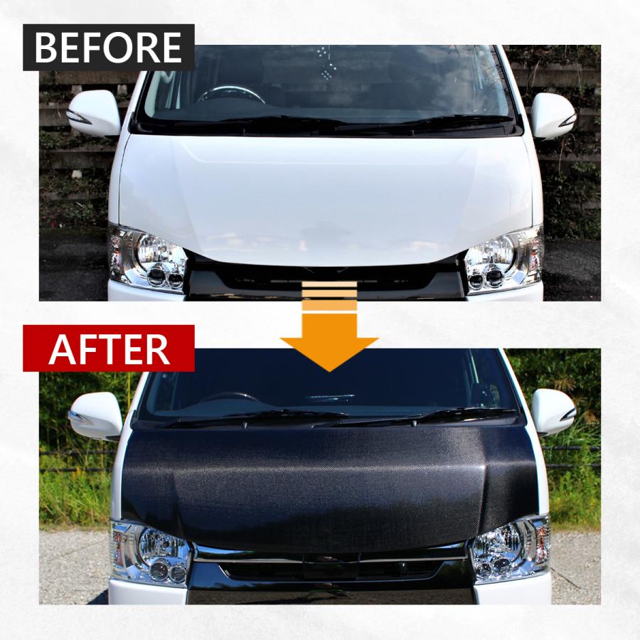 ハイエース ボンネット バッドフェイス 200系 標準 ナロー ボディ 全