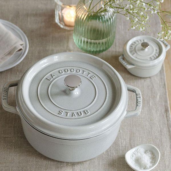 ピコ・ココット ストウブ 鍋 20cm ラウンド カンパーニュ 生涯保証