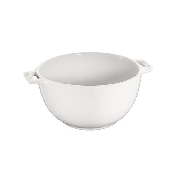 Staub（ストウブ） サービングボウル 18cm ピュアホワイト 公式