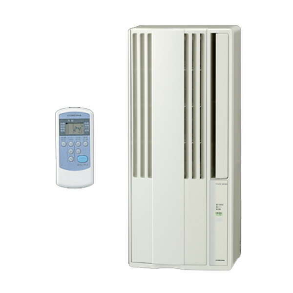 KOIZUMI ルームエアコン（冷房除湿専用）KAW-1612/W（ホワイト） 窓用