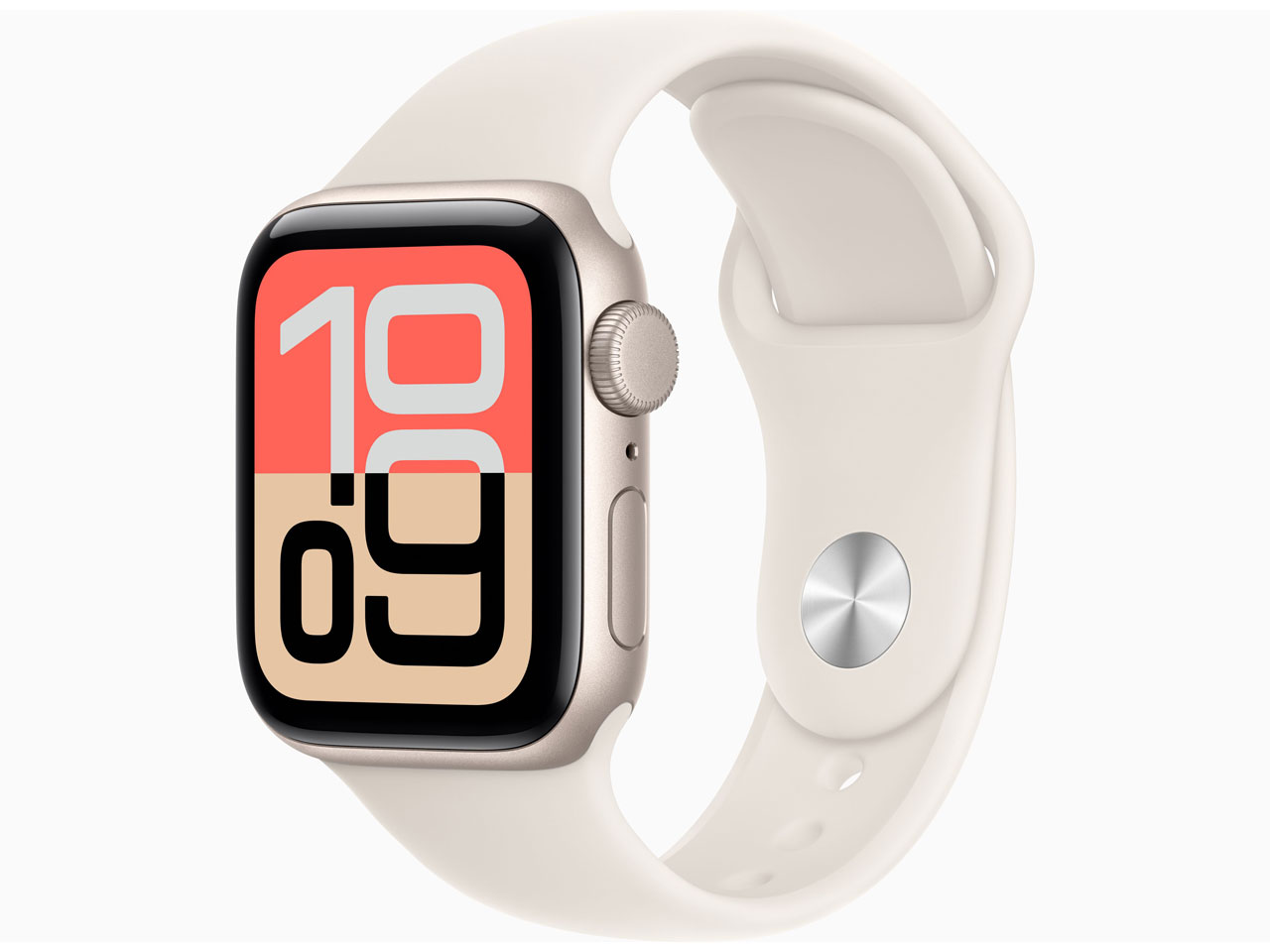 Apple Apple Watch SE GPSモデル 40mm ゴールドアルミニウムケースと