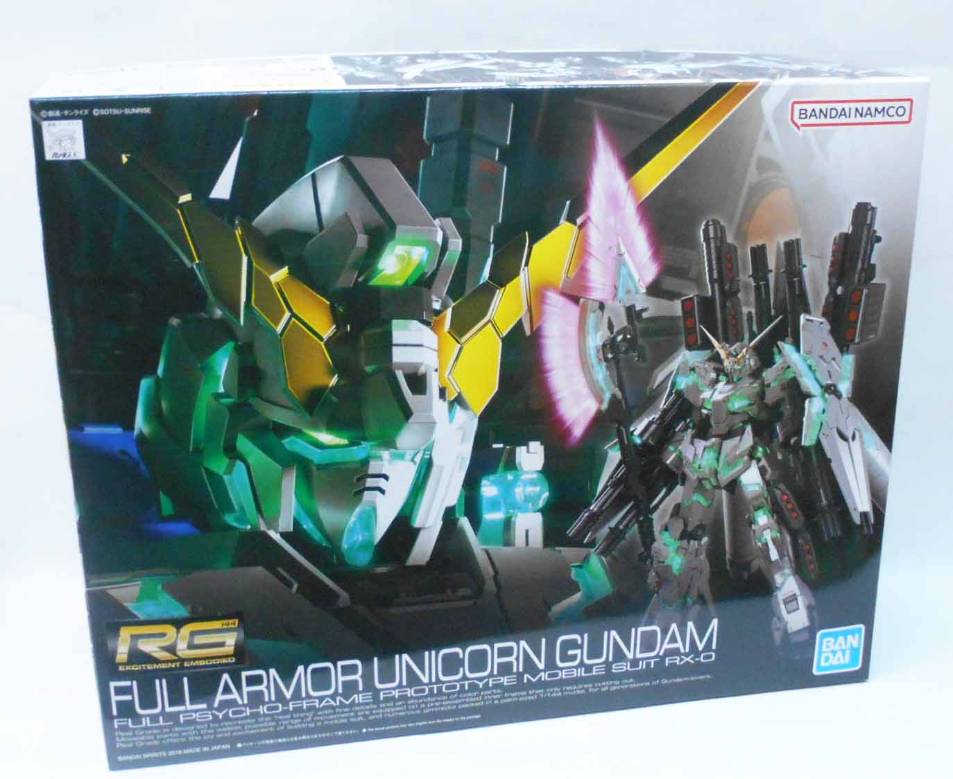 BANDAI フルアーマー・ユニコーンガンダム （RG） （1/144スケール