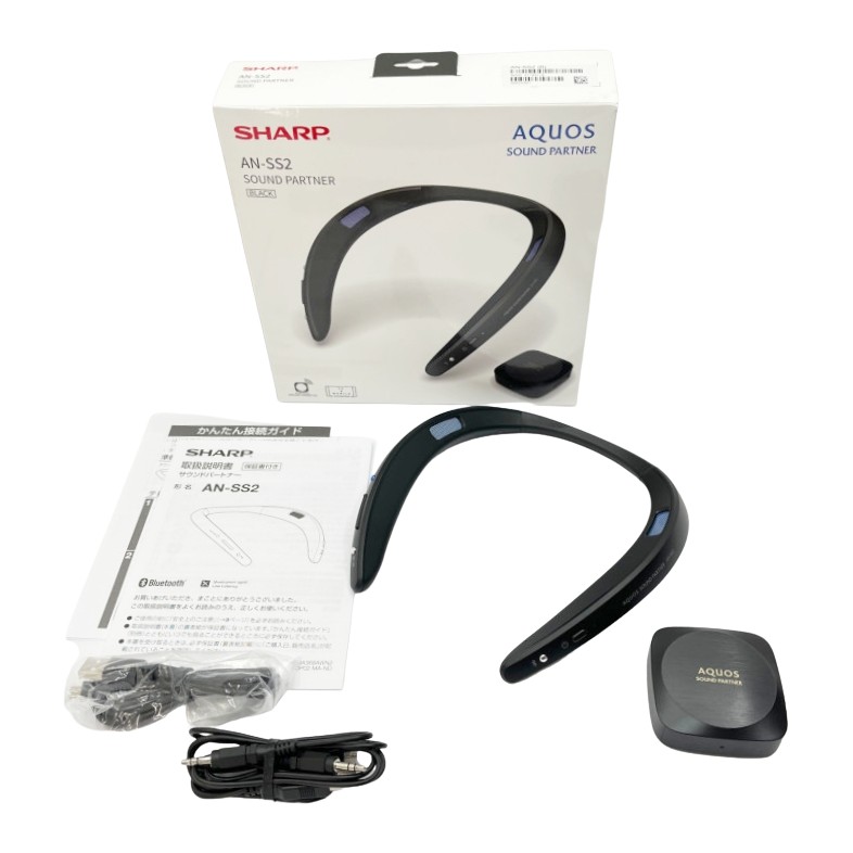 SHARP AQUOSサウンドパートナー AN-SS2-B ブラック AQUOS スマホ対応