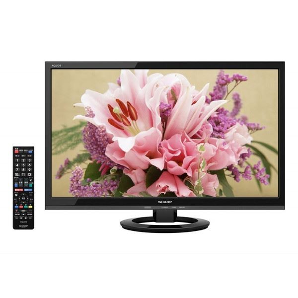 シャープ AQUOS LC-22K30-W ［22V型 ホワイト］ 液晶テレビ、薄型