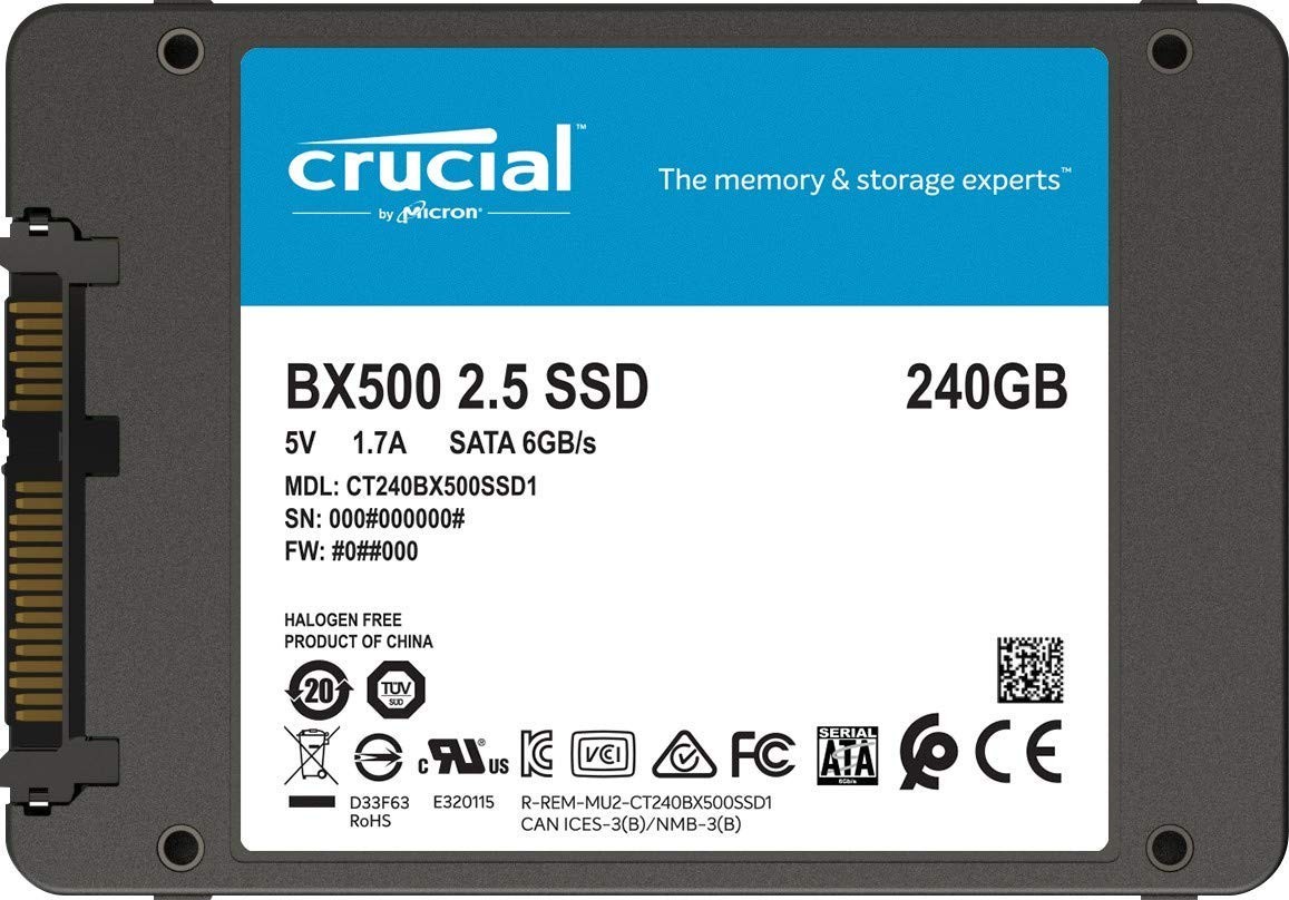 crucial CT4000MX500SSD1/JP [Crucial MX500 2.5インチ 7mm SATA 4TB