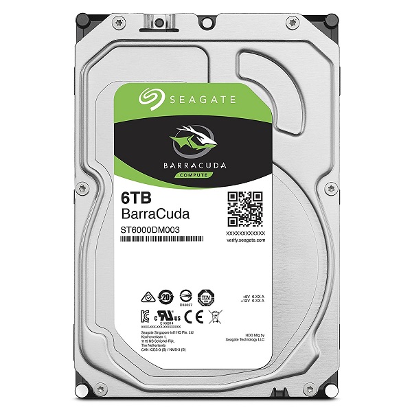 Seagate ST6000VN006 ［IronWolf 6TB］ IRONWOLF 内蔵型ハードディスク