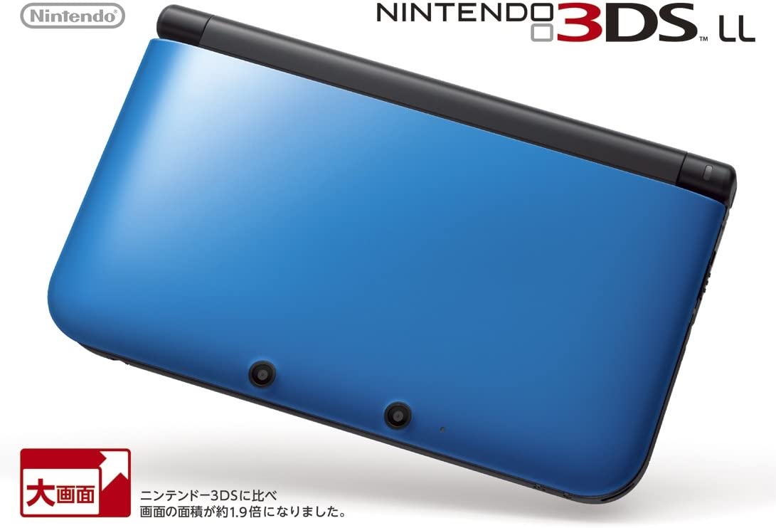 任天堂 ニンテンドー3DS LL ブルー×ブラック ニンテンドー3DS本体 - 最