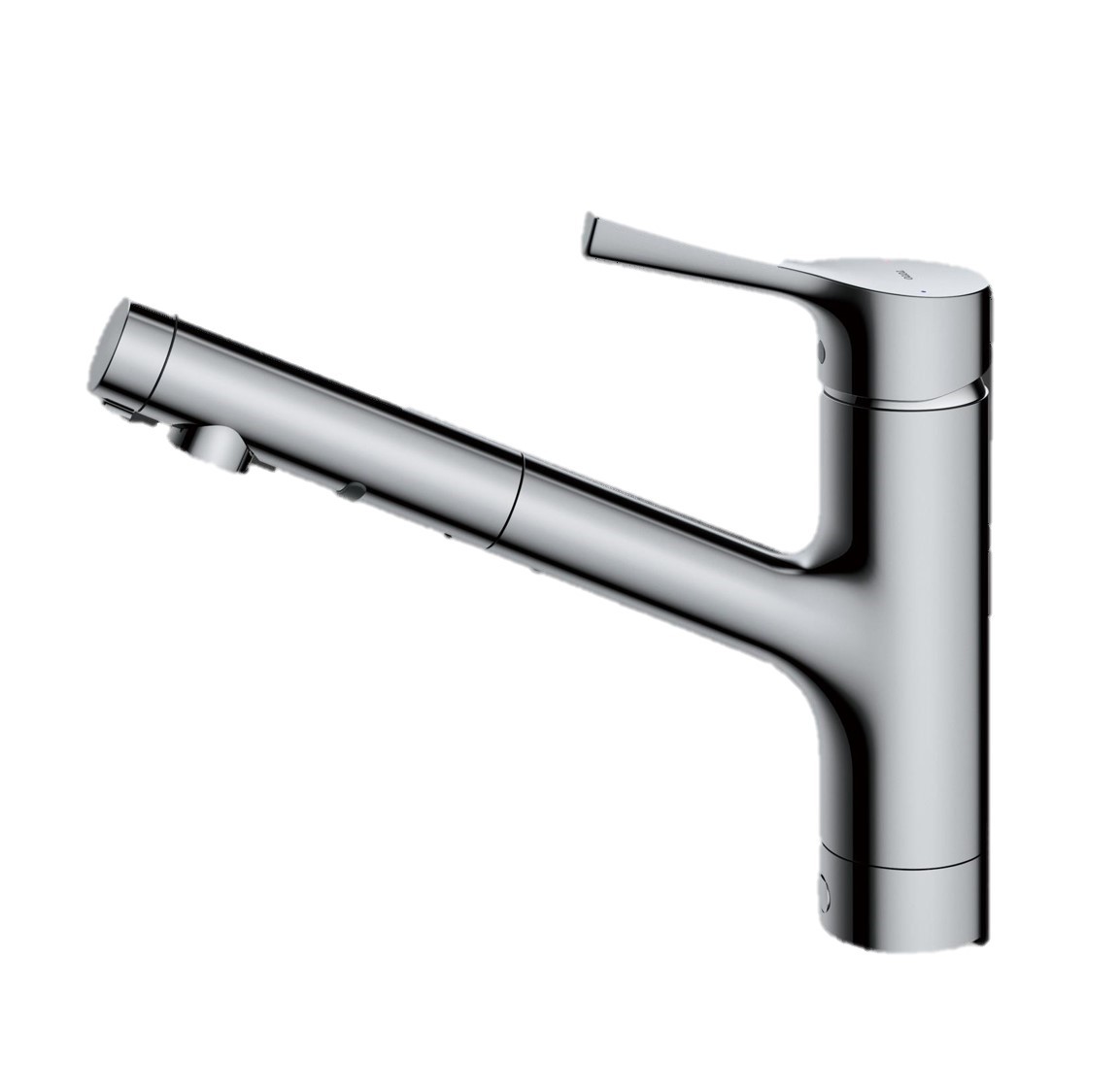 TOTO 台付シングル混合水栓（エコシングル、共用） TKY01302J キッチン