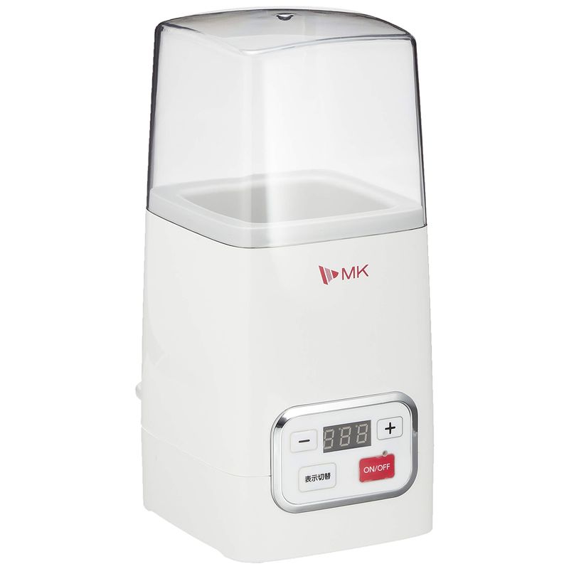 タニカ電器 ヨーグルティアS ガラスセット YS-02GW （ホワイト