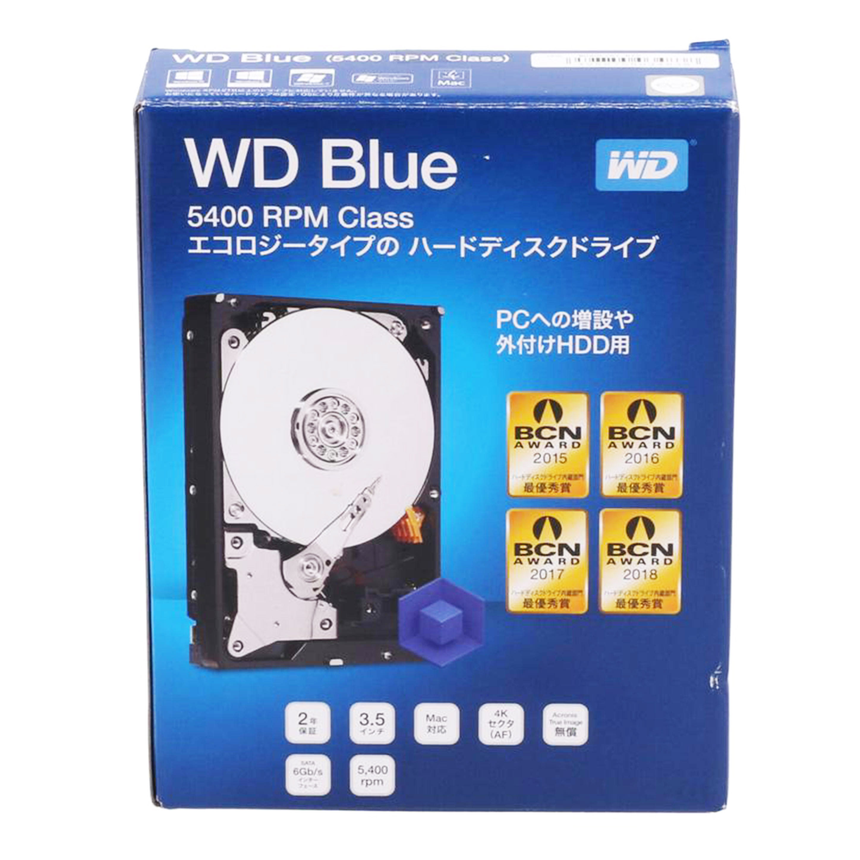 Western Digital WD40EZRZ-RT2 ［WD Blue 4TB］ WD Blue 内蔵型