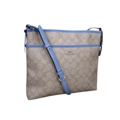 コーチ ショルダーバッグ シグネチャー ブルーのおすすめ人気商品一覧