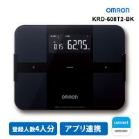 体重体組成計 KRD-608T2 カラダスキャン ブラック OMRON (オムロン