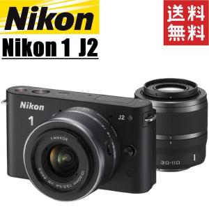 Nikon 1 J ニコン J2 ダブルレンズキット ブラック ミラーレス カメラ