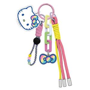 ハローキティ ストラップチャーム ピンク フェイスパーツ付き