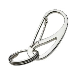 二重リング キーリング キーホルダー 接続 シルバー300 オーバル型