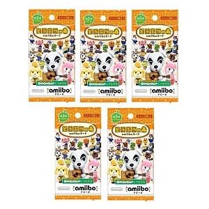 amiibo 【新品】どうぶつの森amiiboカード 第2弾 5パックセット (1