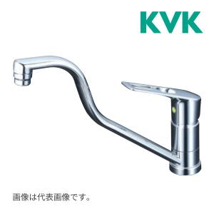 KVK 水栓金具【KM6161ZECHS】キッチン水栓 シングル混合栓 寒冷地用