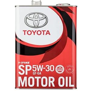 トヨタ純正 エンジンオイル SP 5W-30 4L 08880-13705 : サンコウパーツ