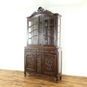 キャビネット 装飾性の高い アールヌーボー 繊細で華やかなデザイン