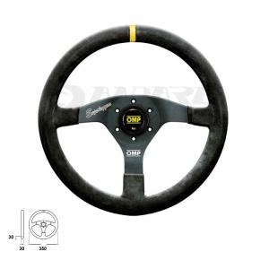 OMP ステアリング OD0-1979 WRC ブラック スエード (OD0-1979-071