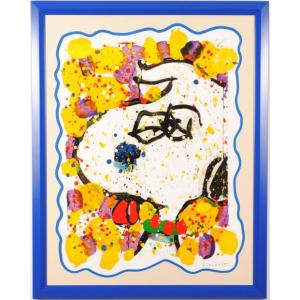 トム・エバハート ドッグ・ブレス スヌーピー 絵画 ポップアート