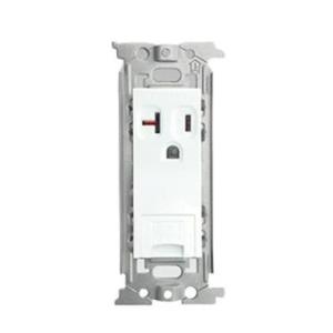 東芝ライテック 抜止接地ダブルコンセント NDG2322E(WW) : 照明器具の