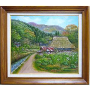 竹内敏彦 絵画 肉筆絵画 風景画 舞妓さん F6 送料無料 : アートフジ