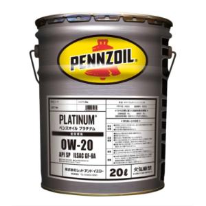ペンズオイル プラチナムユーロ 5W-40 エンジンオイル 20L 全合成油 SP