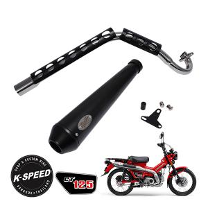 K-SPEED製 ホンダ Diablo レブル250 Rebel ディアブロマフラー ダーク