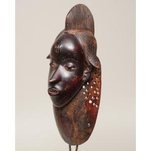 アフリカ ブルキナファソ モシ族 マスク 仮面 No.252 木彫り