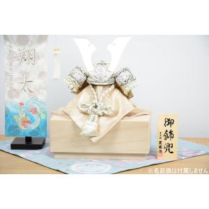 五月人形 コンパクト おしゃれ 兜飾り オルゴール付 端午の節句 5月