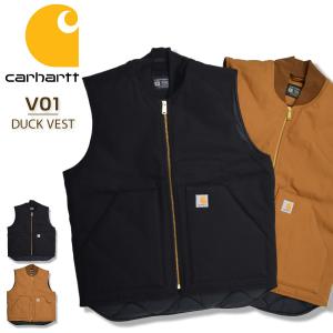 Carhartt（カーハート） Carhartt V01 ダック ワークベスト ｜ ベスト