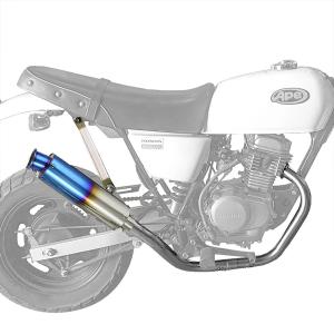 エイプ50（APE） ロッドショートマフラー ウイルズウィン（WirusWin