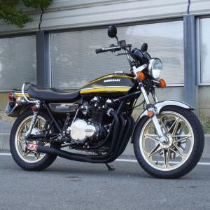 Z1/Z2用 ヨシムラタイプ手曲 【 ゼス管ショートマフラー 手曲